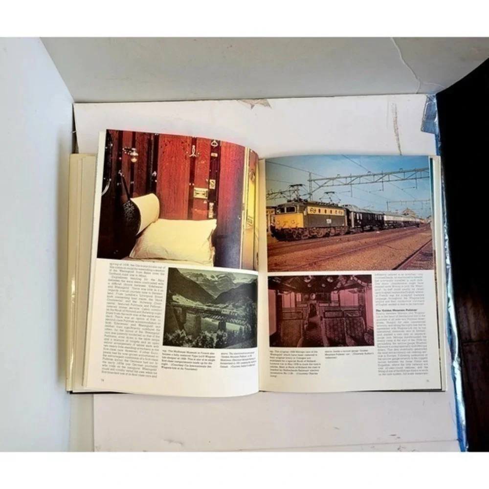 Luxury Trains of‎ the World by Georffrey Freeman Allen, 1979 Hardcover Books